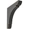 Ekena Millwork 1 3/4"W x 10"D x 10"H Large Olympic Wood Vintage Decor Bracket, Black BKTWD01X10X10OLBL - alternate 1